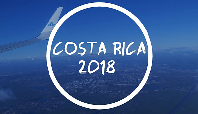 Ein Blick aus dem Flieger nach Costa Rica
