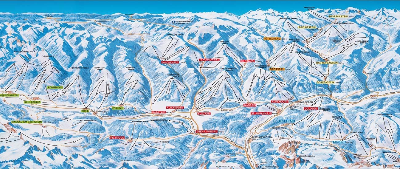 Skiwelt Amade: Ein Ziel in unseren Skikursen